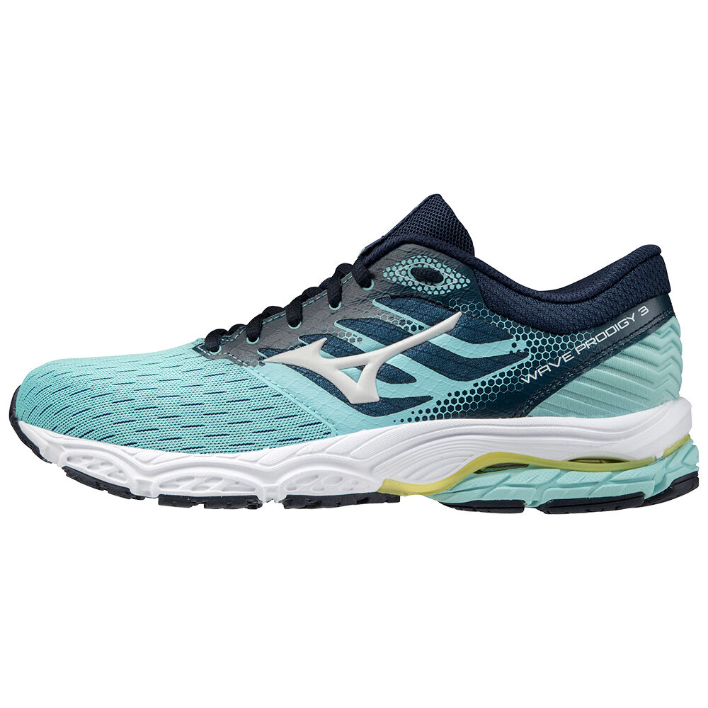 Tenis Para Correr Mizuno Wave Prodigy 3 Para Mujer Grises/Blancos 0547182-NQ